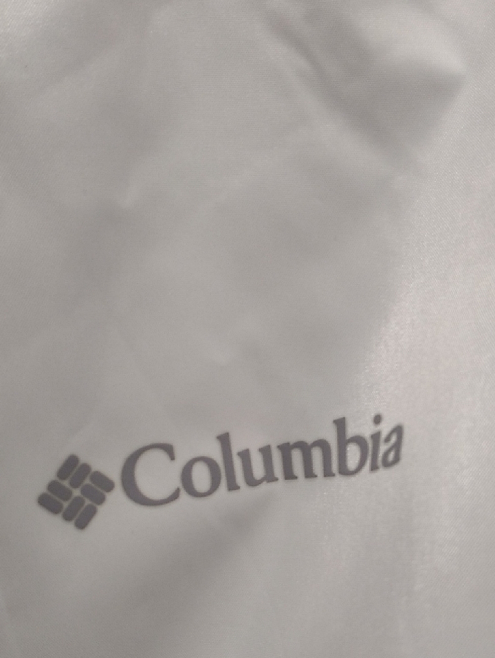 Columbia Women's White And Flint Gray Waterproof Outdoor Jacket - Picture 5 of 11
